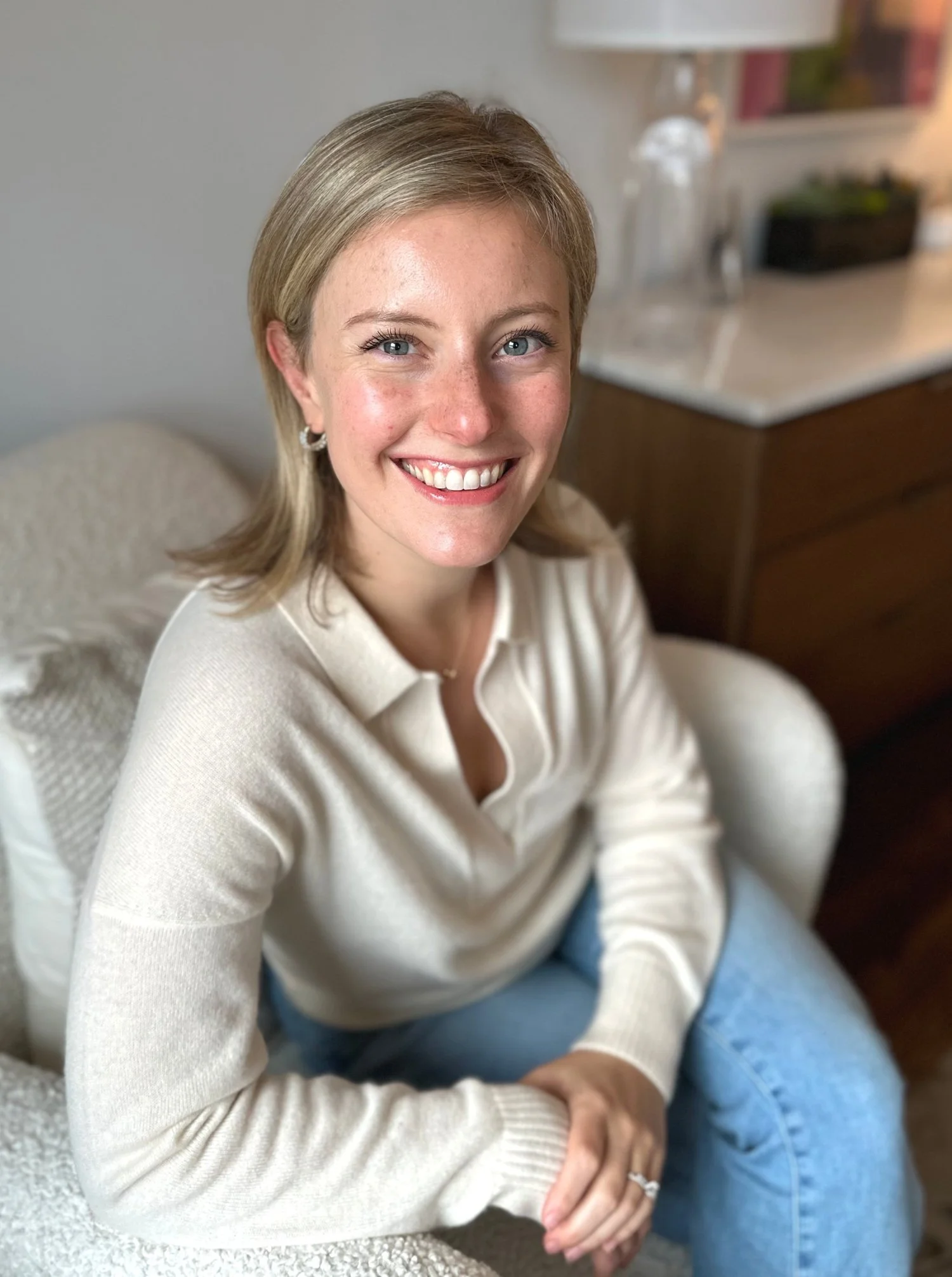Caroline Dickens, Psy.D., PMH-C, co-founder of Palmetto Psychology.